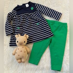 Carter's Little Shamrock St Paddy’s Day Outfit